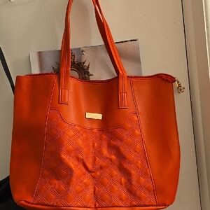 Elegant Orange Tote Bag